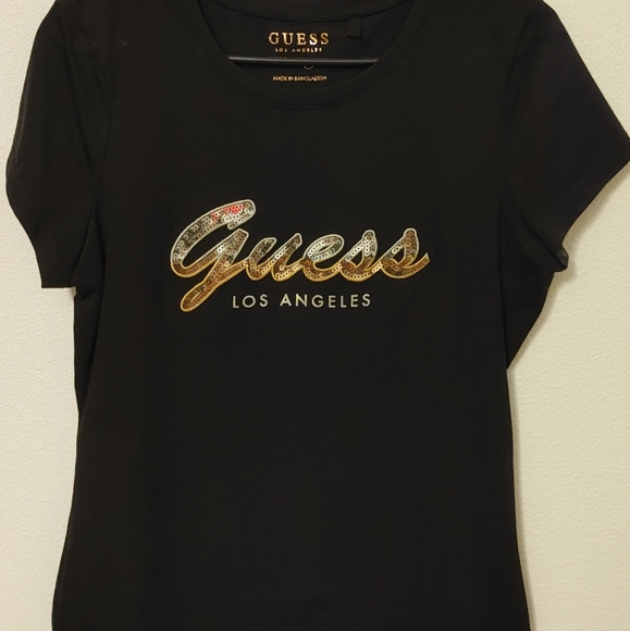 NWOT GUESS LOS ANGELAST-SHIRT - Picture 1 of 4